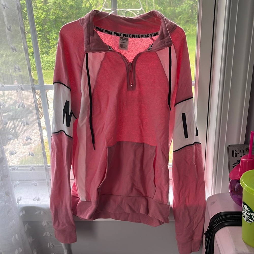 Victoria's Secret PINK quarter zip size medium